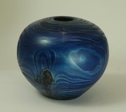 Blue Hollow Form
